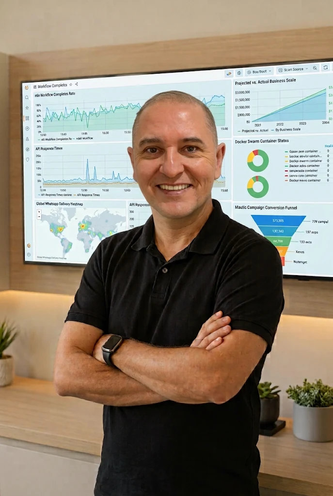 Claudio Balbino, fundador da Vamos Automatizar